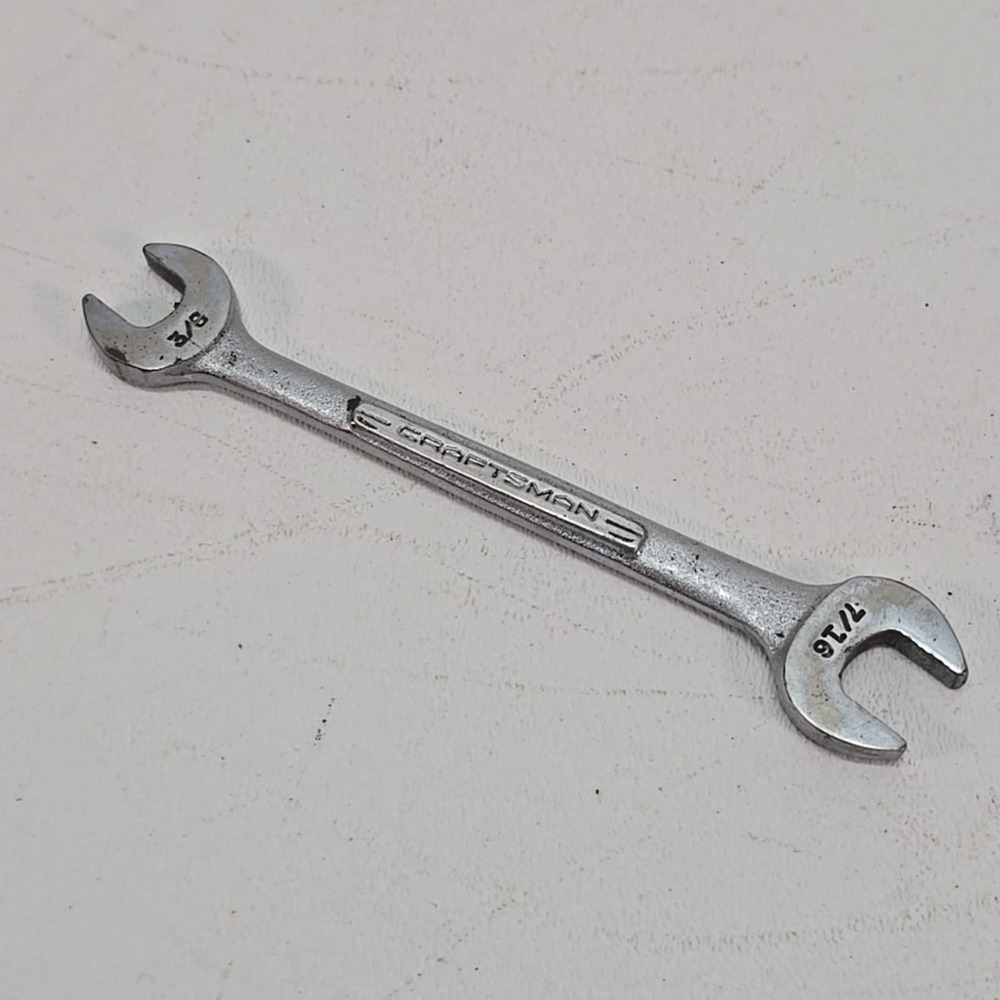 CRAFTSMAN‎ Open End Wrench 3/8" x 7/16" No. -V- USA